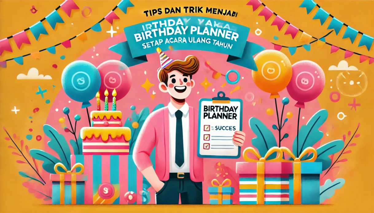 Tips dan Trik Menjadi Birthday Planner yang Sukses untuk Setiap Acara Ulang Tahun